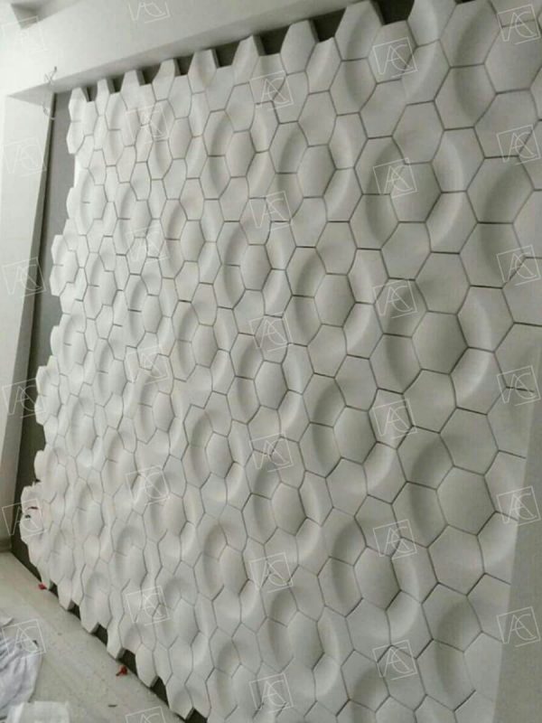 دیوار پوش سه بعدی مدرن مدل کندو | شرکت معماری چیدمانه