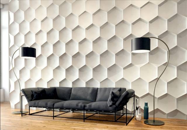 مزایای دیوار پوش سه بعدی | شرکت معماری چیدمانه