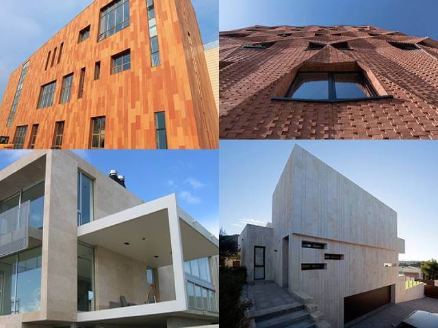 انتخاب نوع مصالح کاربردی برای نمای ساختمان | شرکت معماری چیدمانه