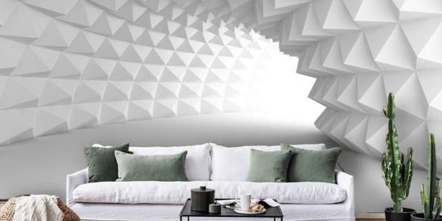 دیوار پوش سه بعدی PVC | شرکت معماری چیدمانه