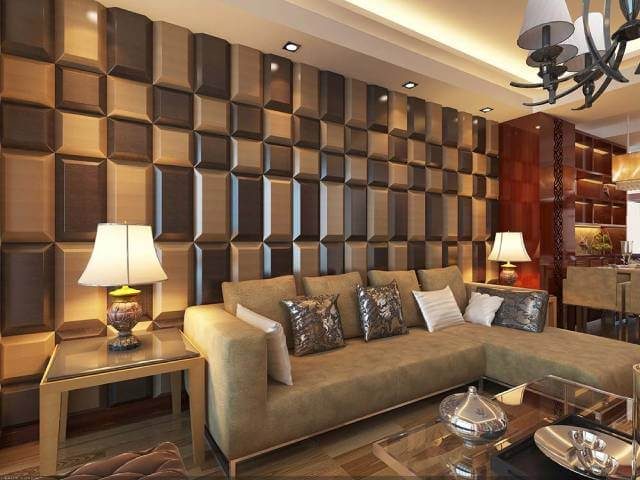 دیوار پوش سه بعدی چیست؟ | شرکت معماری چیدمانه