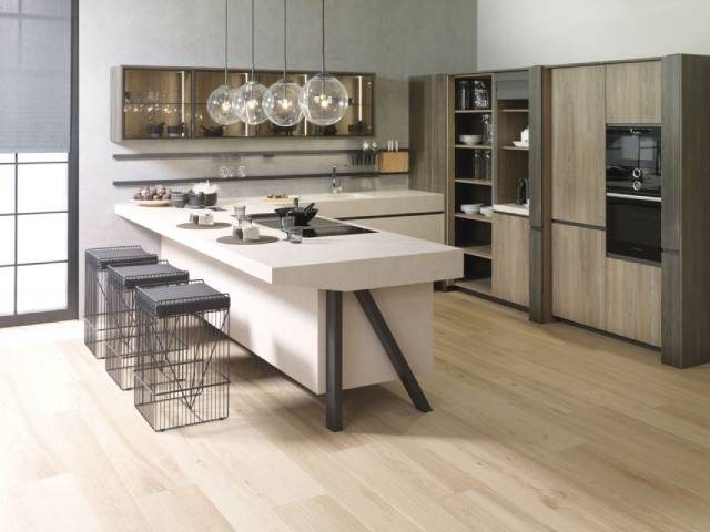 بررسی انواع کفپوش آشپزخانه و ویژگی های آن ها | شرکت معماری چیدمانه